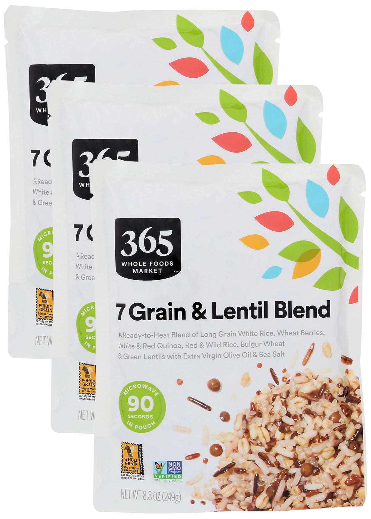 365 by Whole Foods Market, 7 Grain Lentil Blend, 8.8 Ounce