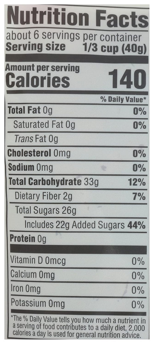 365 by Whole Foods Market, Organic Dried Sweetened Cranberries, 8 Ounce